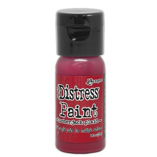Ranger ink ranger • tim holtz distress flip cap paint lumberjack plaid