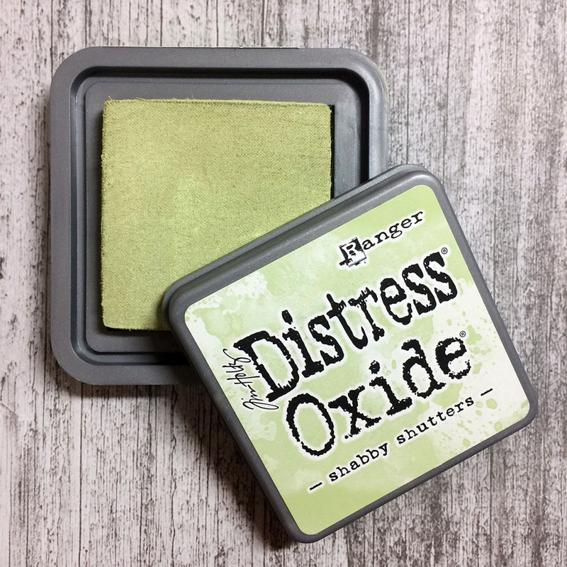 Afbeelding laden in galerijviewer, Ranger ink ranger • tim holtz distress oxide ink pad shabby shutters

