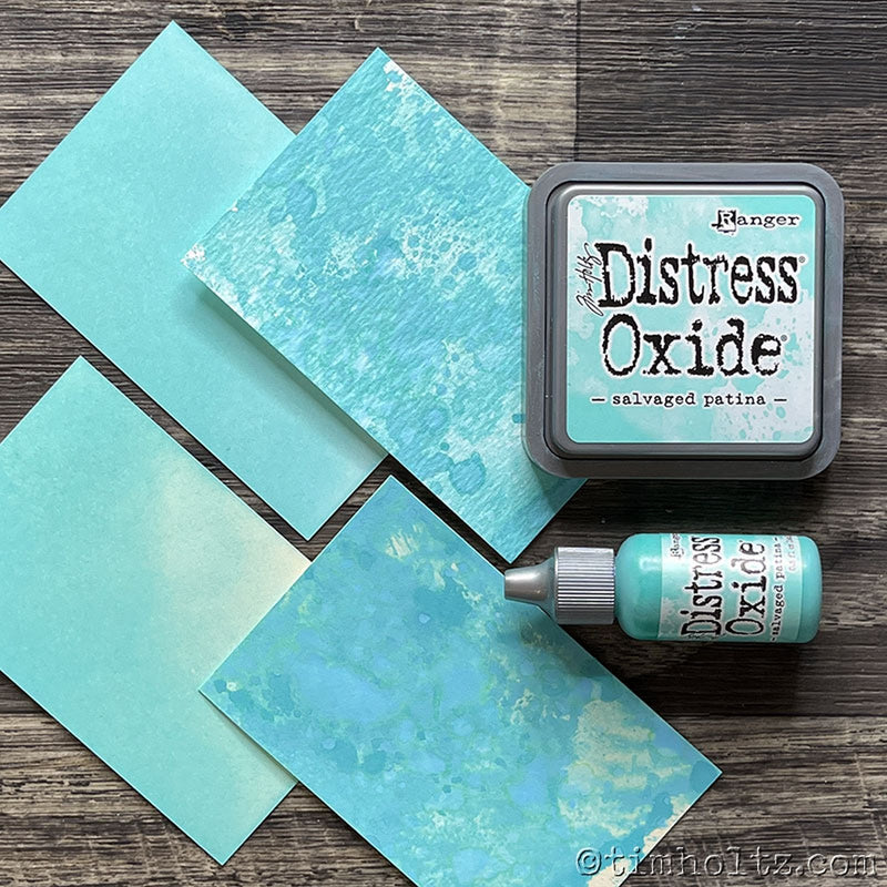 Afbeelding laden in galerijviewer, Ranger ink ranger • tim holtz distress oxide ink pad salvaged patina

