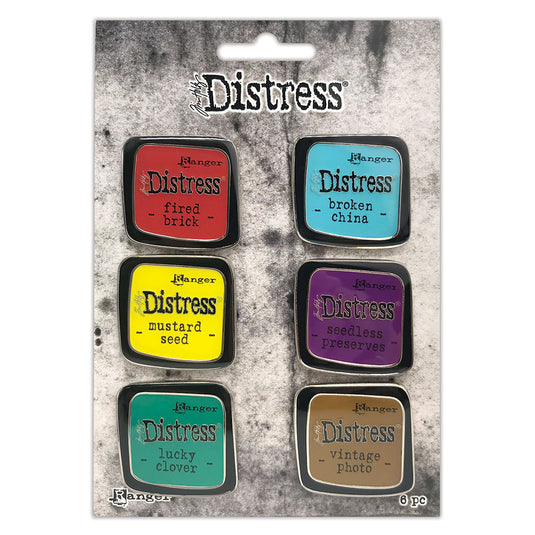Ranger ink ranger • tim holtz distress enamel pin set 2