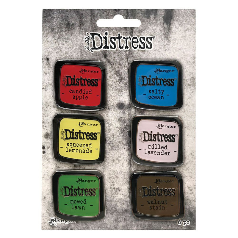 Afbeelding laden in galerijviewer, Ranger ink ranger • tim holtz distress enamel pin set 5
