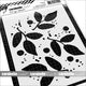 Carabelle studio • stencil a6 plant flight by edwige verrière