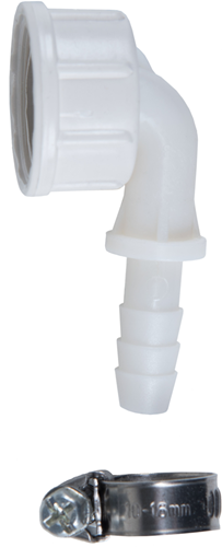 Afbeelding laden in galerijviewer, Cornat hoek-schroefverbinding 3 8 pvc - tec357301
