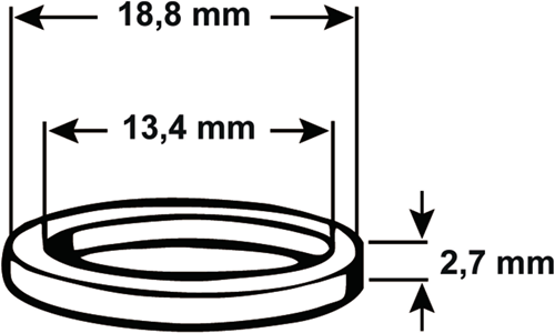 Afbeelding laden in galerijviewer, Cornat dichting o-ring grohe 13.4x2.7(4st) - tec380258
