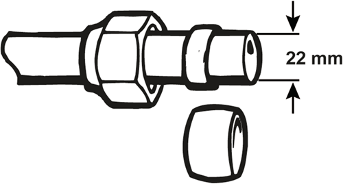 Afbeelding laden in galerijviewer, Cornat knelkoppeling ms ring 22mm (2st) - tec589080
