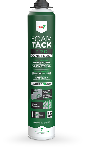 Afbeelding laden in galerijviewer, Tec7 foamtack pro construct | aerosol | 880 ml - 670008000
