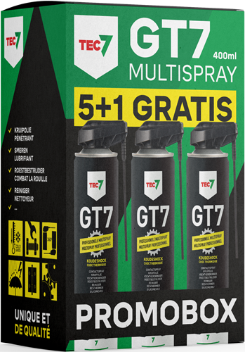 Tec7 gt7 multifunctionele spray | 400ml cobra (5+1 gratis) - 230997000
