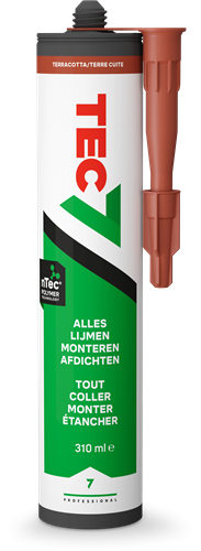 Tec7 patroon universele kit 310ml terracotta - 535706000