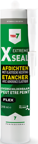 Tec7 x-seal patroon 310 ml, betongrijs - 528015000