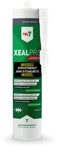 Tec7 xealpro antraciet patroon - 528004000