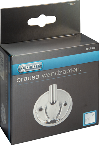 Afbeelding laden in galerijviewer, Cornat muurpin voor bevestiging douche ch - tecb3381
