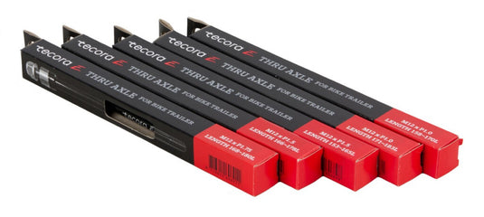 Tecora e steekas trailer m12 p1,5 153-165mm alu zwart