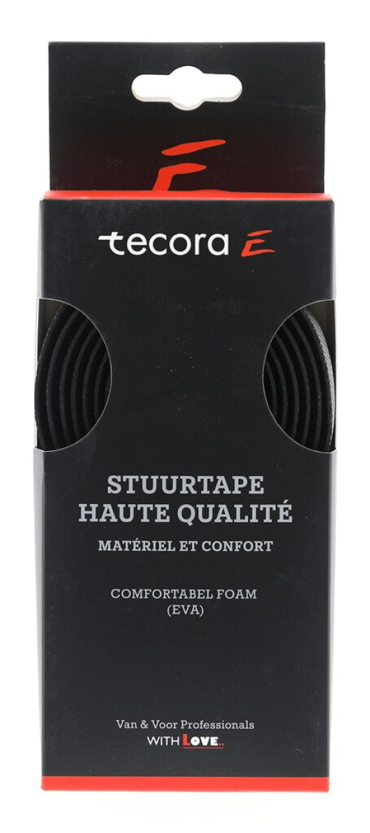 Afbeelding laden in galerijviewer, Tecora  e stuurlint haute qualité luxe, ø2.5x30mm, 2m, zwart
