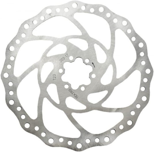 Tektro schijfrem rotor tr140-25 ø140mm, 2pc. centerlock, zlv
