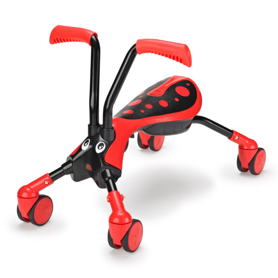 Afbeelding laden in galerijviewer, The bugs ScrambleBug Beetle met 4 Wielen Junior Rood Zwart

