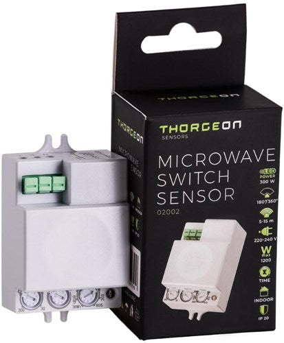 Afbeelding laden in galerijviewer, Enzo thorgeon radar bewegingssensor inbouw mini wit - 3900546
