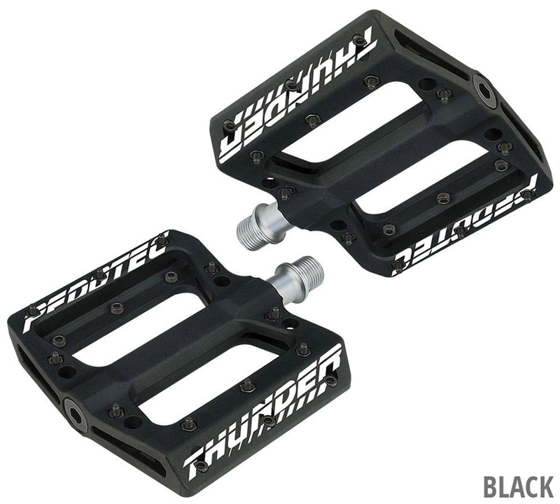 Afbeelding laden in galerijviewer, Pedotec thunder 183 nylon flat platform pedals
