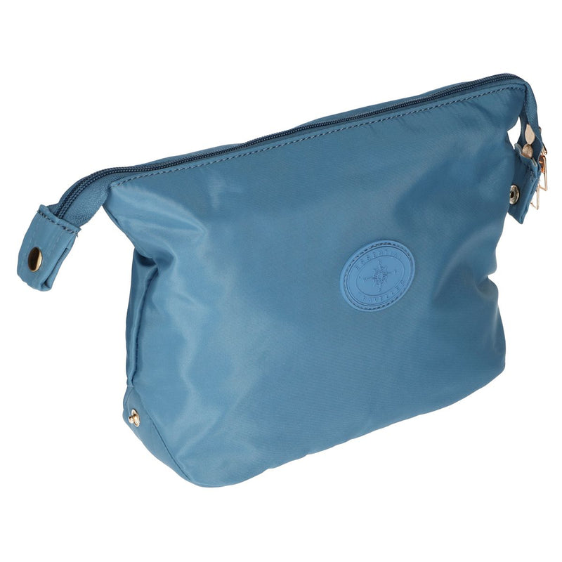 Afbeelding laden in galerijviewer, Traveller toilettas essentials blauw 30cm x 20cm
