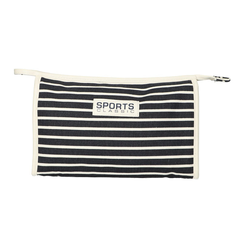 Afbeelding laden in galerijviewer, Traveller toilettas stripe blauw sports classic 30x20cm
