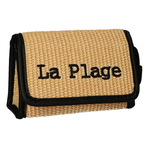 Traveller spiegeltas riet la plage 16.5x11cm