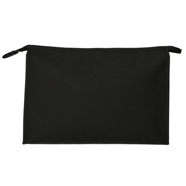 Traveller toilettas rits horizontaal zwart 35x24 cm