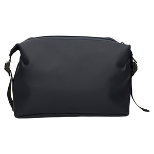 Traveller toilettas waterdicht gesp zwart donkerblauw 34cm x 21cm