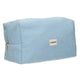 Traveller toilettas rib waterdicht blauw 24,5cm x 18,5cm