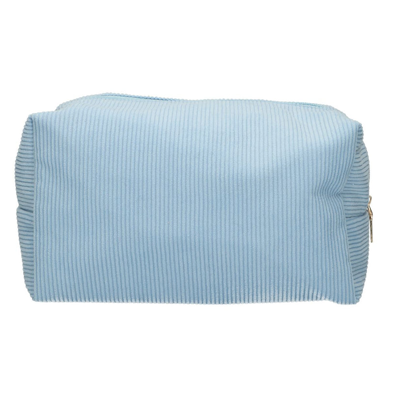 Afbeelding laden in galerijviewer, Traveller toilettas rib waterdicht blauw 24,5cm x 18,5cm

