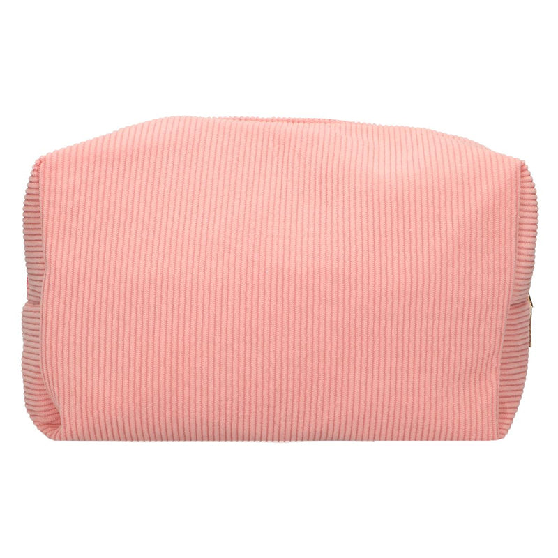 Afbeelding laden in galerijviewer, Traveller toilettas rib waterdicht roze 24,5cm x 18,5cm
