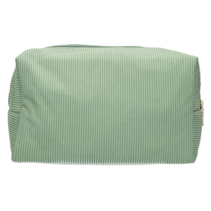 Traveller toilettas rib waterdicht mintgroen 24,5cm x 18,5cm