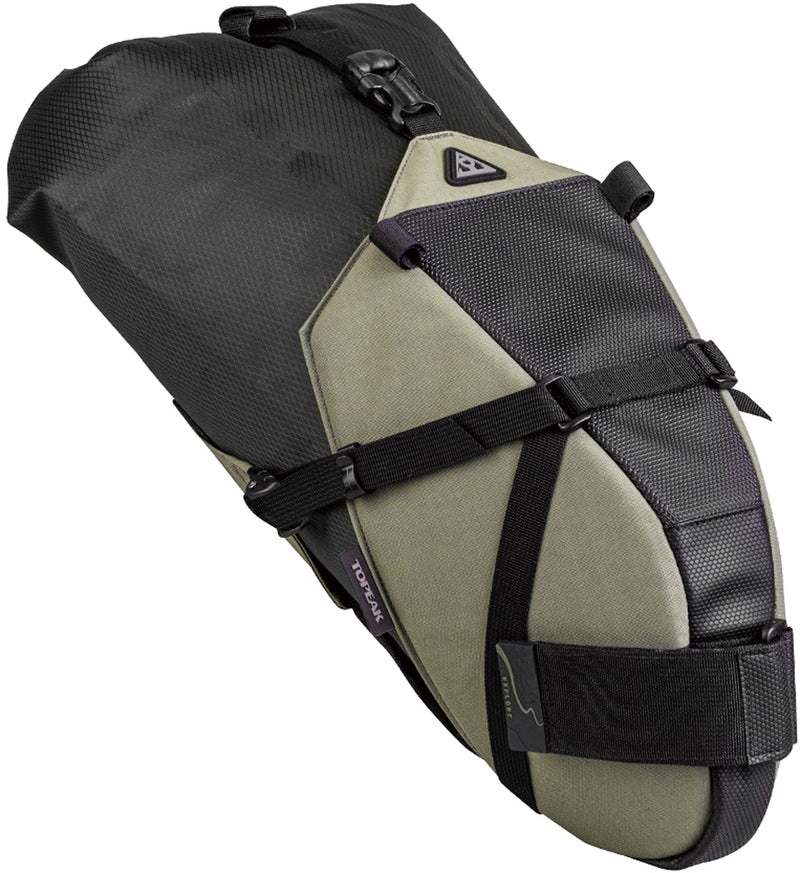 Afbeelding laden in galerijviewer, Topeak BackLoader X, zadeltas, unisex, fiets, groen
