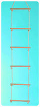Nhf touwladder met 6 sporten (8mm 2 meter)