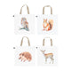 Esschert design boodschappentas aquarel bosdier ass 40x14,5x40cm pp