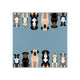 Esschert design papieren servetten honden 33x33cm