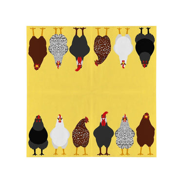 Esschert design papieren servetten kippen 33x33cm