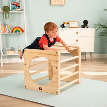 Tp toys Active-Tots Klimkubus Houten Klimrek vanaf 12 Maanden