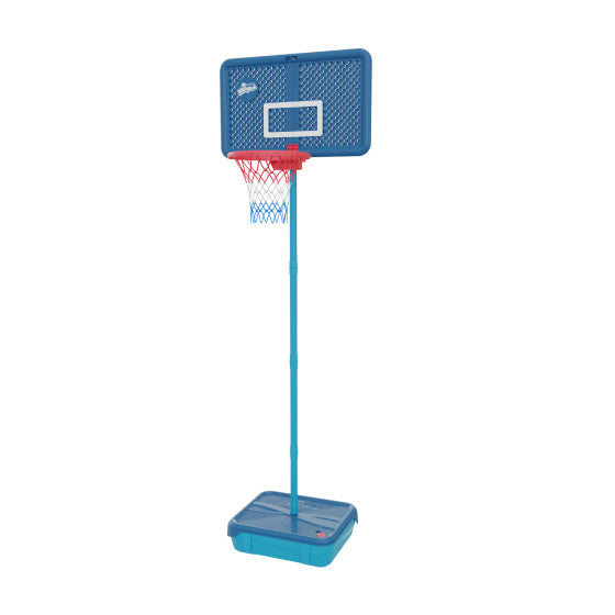 Afbeelding laden in galerijviewer, Swingball Basketbalpaal met All Surface Basis Donkerblauw Blauw
