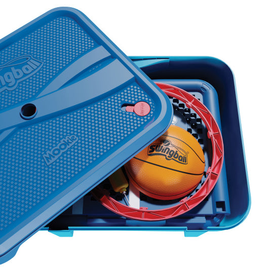 Swingball Basketbalpaal met All Surface Basis Donkerblauw Blauw