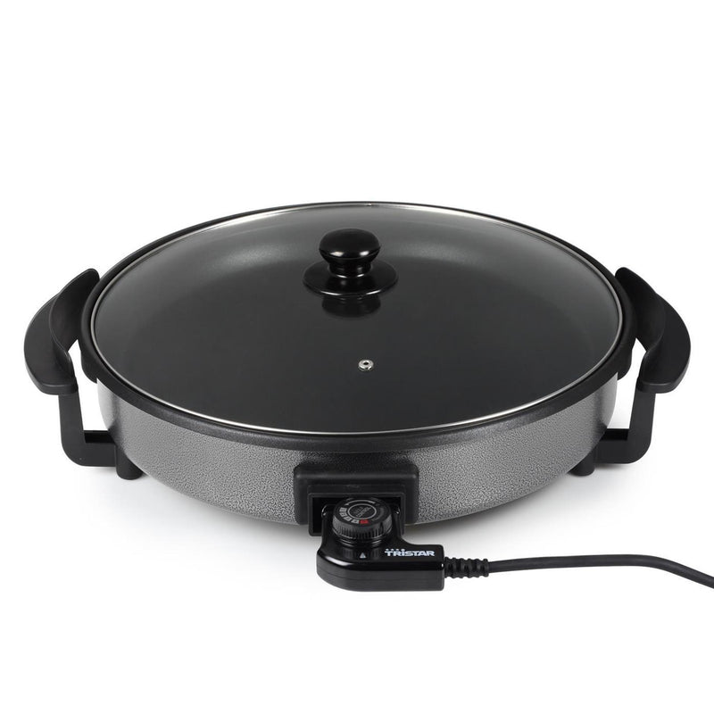 Afbeelding laden in galerijviewer, Tristar multifunctionele hapjespan 1500w ø40cm 3 liter
