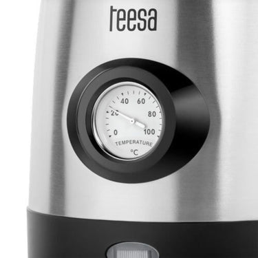 Teesa waterkoker rvs met temperatuur indicator 1,7l