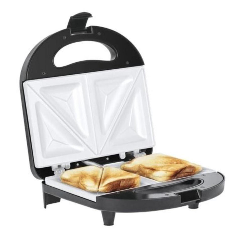 Afbeelding laden in galerijviewer, Teesa tosti apparaat sandwich maker 800 watt zwart
