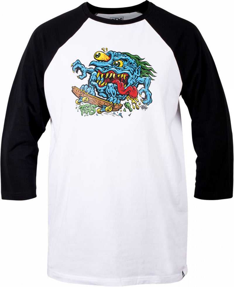 Afbeelding laden in galerijviewer, Tsg raglan skatecreep - 3 4 - t- shirt
