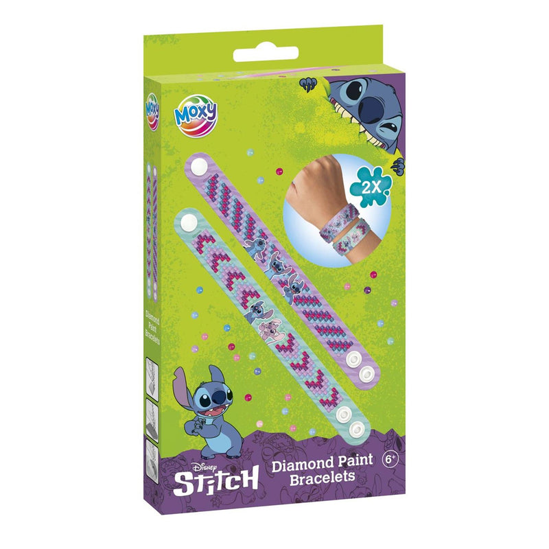 Afbeelding laden in galerijviewer, Moxy disney stitch diamond painting armbanden
