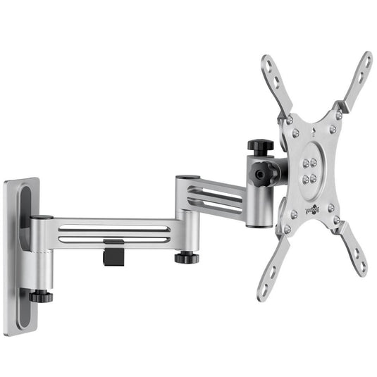 Goobay tv wall mount caravan fullmotion (m), 13 to 43 inch wandmontage (zilver)