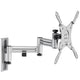 Goobay tv wall mount caravan fullmotion (m), 13 to 43 inch wandmontage (zilver)