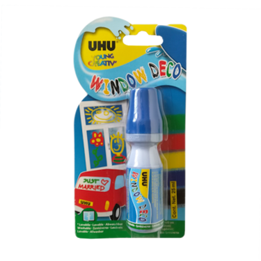 Uhu vensterstift blauw 25ml