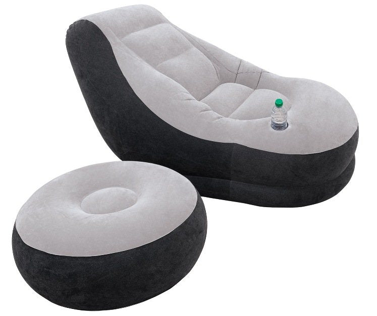 Afbeelding laden in galerijviewer, Intex Ultra Lounge stoel met poef
