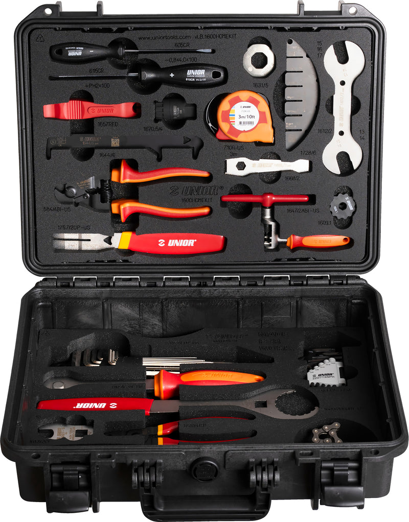 Afbeelding laden in galerijviewer, Unior tools diy tool kit home kit 2.0 1600homekit
