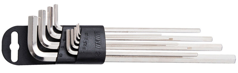 Afbeelding laden in galerijviewer, Unior tools hexagonal pin wrench set long 220 3lph-us 9 pcs.
