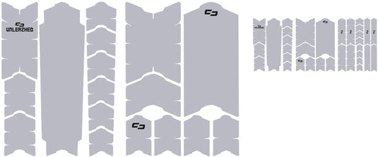 Unleazhed unscratch e-frame frame protection foil e-bike